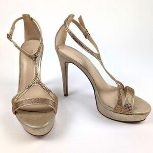 NEW Pelle Moda Onora Women's T-Strap Evening Heeled Sandals W1088 women's